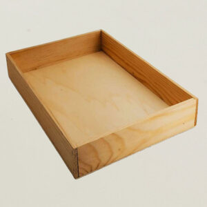Caja de madera de 40x27,9x6,9cm - Imagen 1