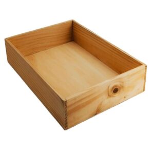 Caja de madera de 40x27,9x9,3cm - Imagen 1
