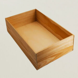 Caja de madera de 50x30x13cm