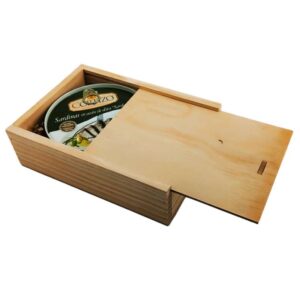 Caja de madera premium 1 con tapa DE MADERA 21×15×6,5cm - Imagen 4