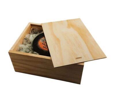 Cajas de madera premium con tapa corredera
