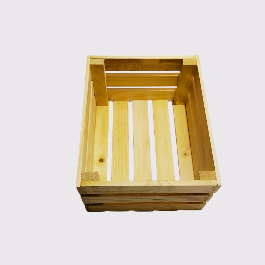 Caja de madera de 30x25x16-3cm