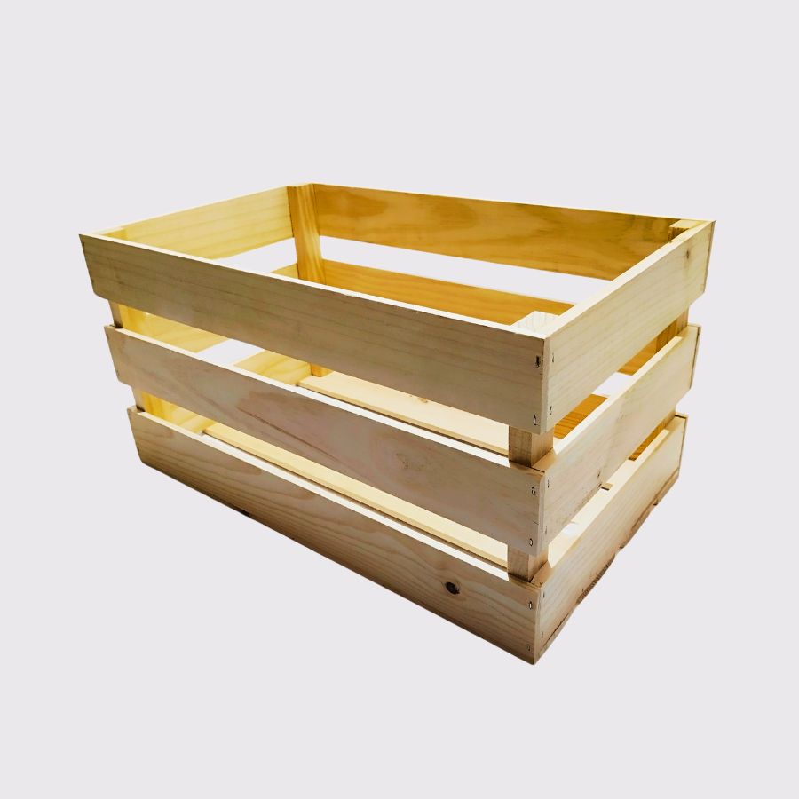 Caja de madera de 30x25x16c-1m