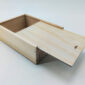 Caja de madera 2 premium de 24,5*17,9*7,9cm con tapa vacía