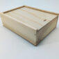 Caja de madera 2 premium de 24,5*17,9*7,9cm con tapa cerrada