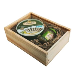 Caja de madera premium 2 con tapa TRANSPARENTE (METACRILATO) 24,5x18x8cm - Imagen 4