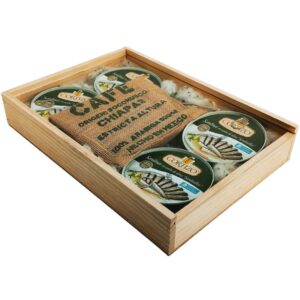 Caja de madera premium 8 con tapa TRANSPARENTE (METACRILATO) 40x28,5x7cm - Imagen 4