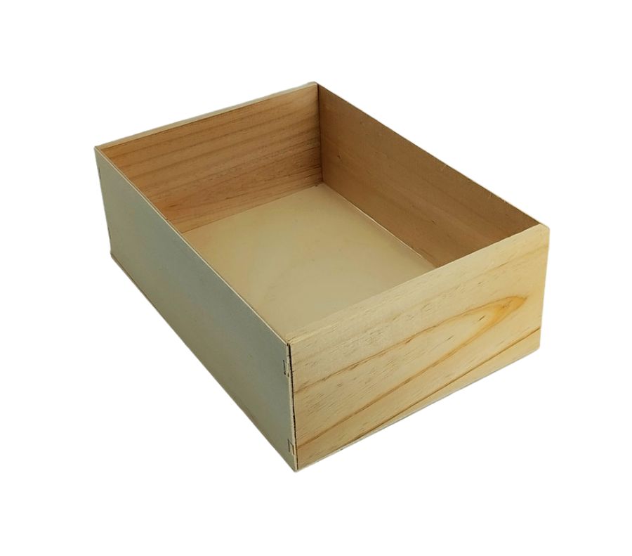 Caja de madera de 32x22,6x8,8cm