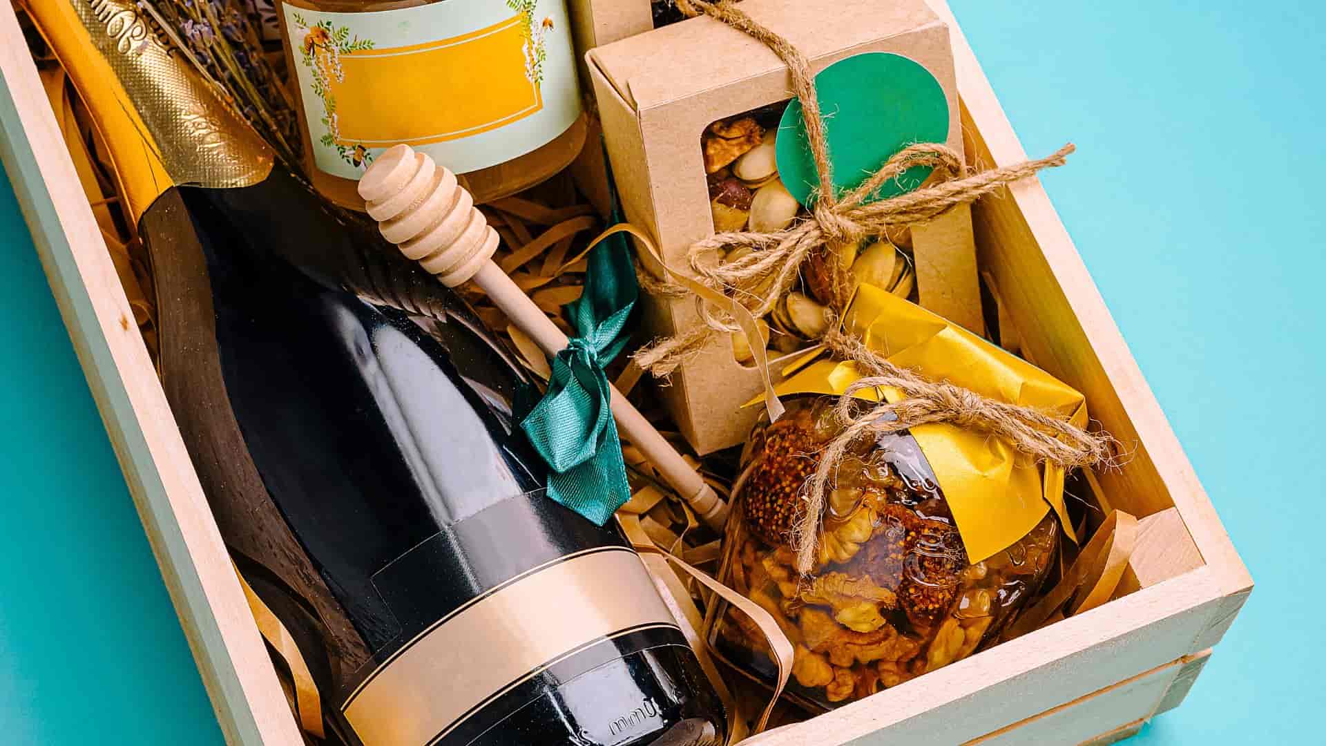 Cajas para cestas de Navidad